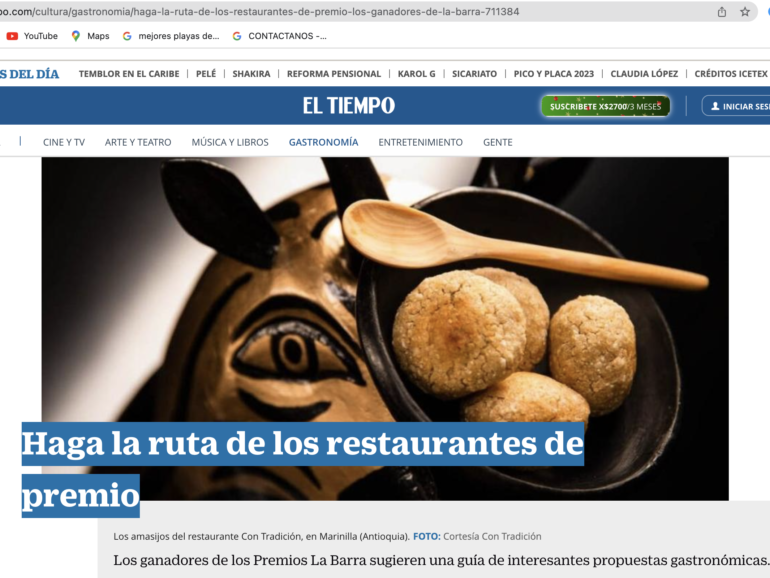 Los ganadores de los Premios La Barra sugieren una guía de interesantes propuestas gastronómicas.